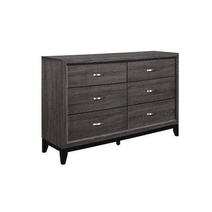 Ensemble de chambre à coucher à plateforme Valdemar