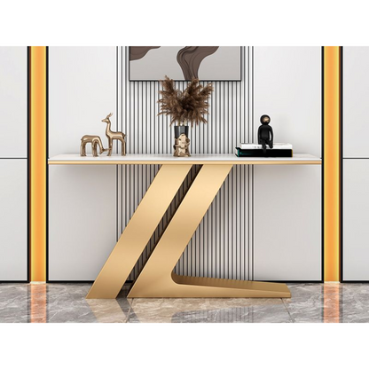 Table console en marbre Z