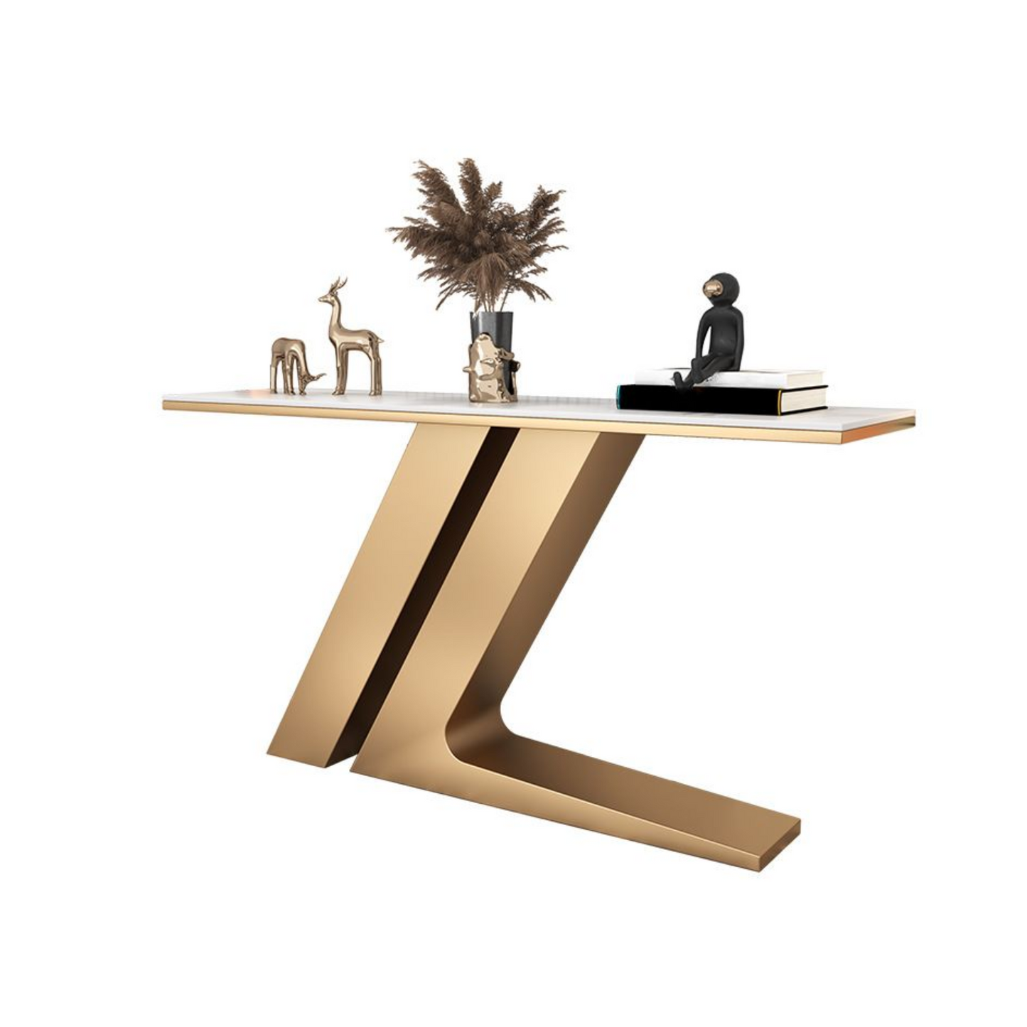 Table console en marbre Z